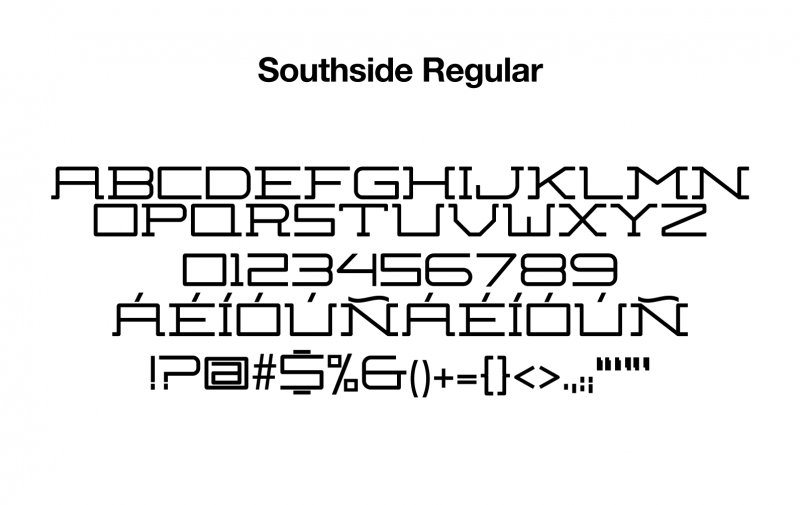 sports-font-southside-regular-glyphs